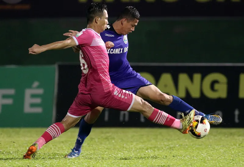 CLB Sài Gòn đang có sự thoải mái về tâm lý cho trận đấu này. Ảnh: Anh Khoa