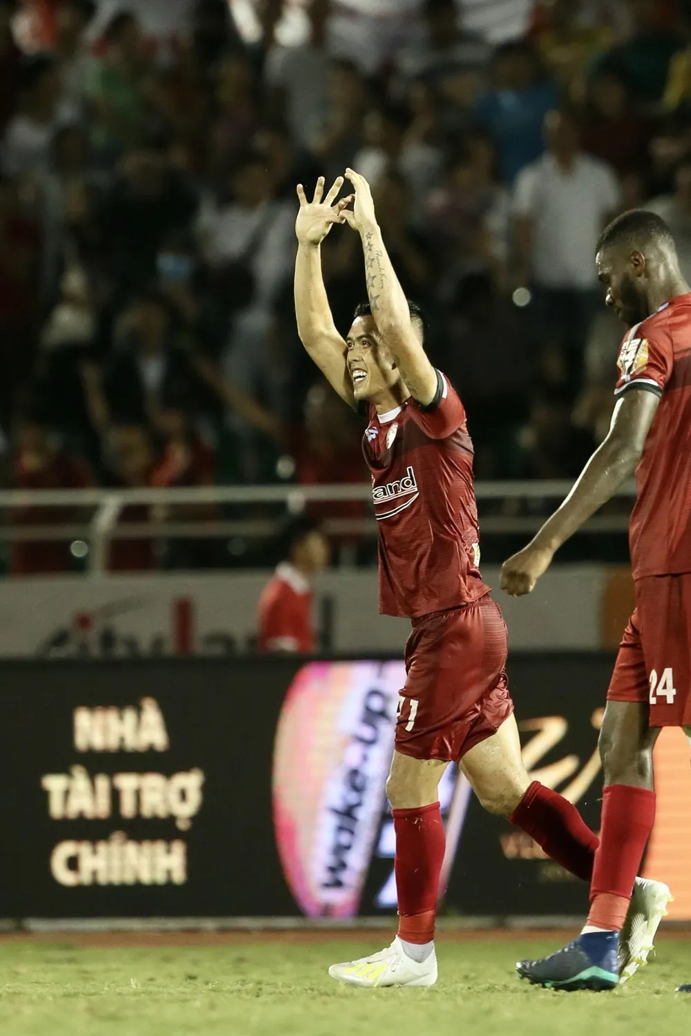 Quang Hải nổ súng giúp CLB Hà Nội cầm chân CLB TPHCM ảnh 3