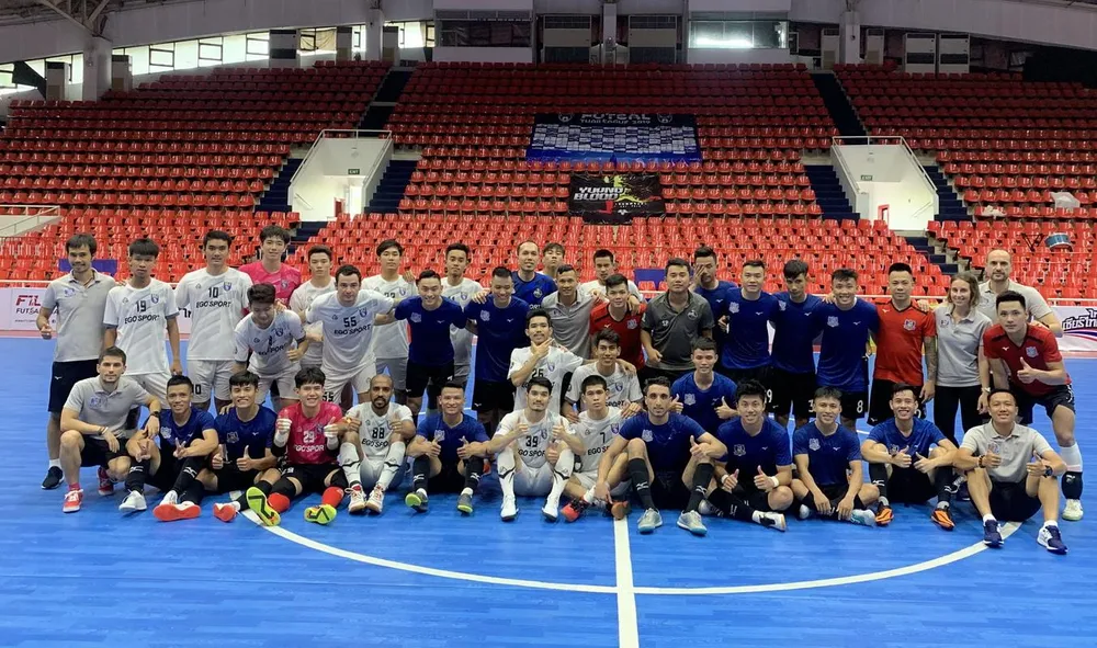 Thái Sơn Nam thắng đậm Thammasat YB ảnh 1