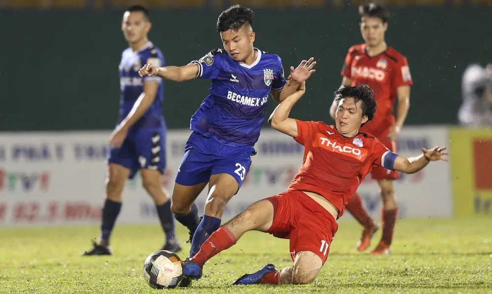Thua đậm B.Bình Dương, HA.GL tiếp tục sa sút ảnh 1