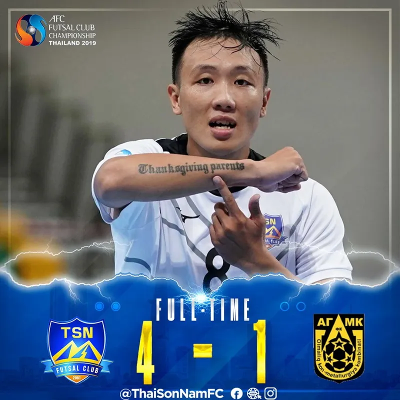 AFC gởi thư chúc mừng CLB Thái Sơn Nam ảnh 1