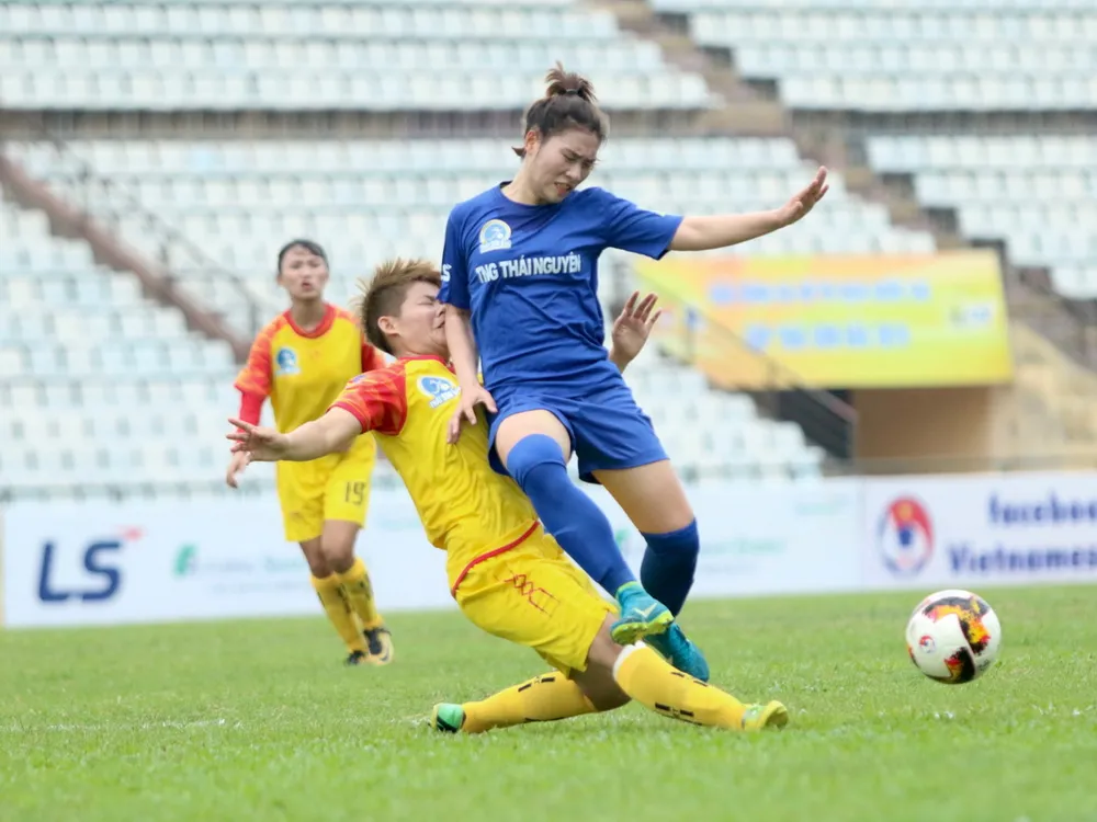 Giải bóng đá nữ VĐQG 2019: ĐKVĐ Phong Phú Hà Nam thua đau ở phút bù giờ ảnh 1