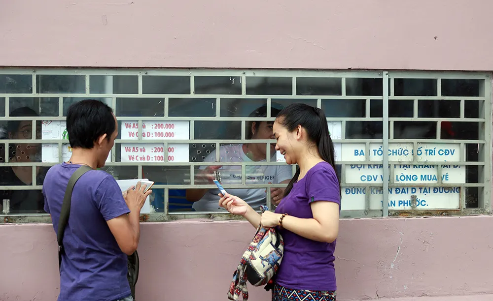 Vé xem trận giao hữu U22 Việt Nam - U22 UAE: 2 triệu đồng cho 1 tấm vé khán đài A ảnh 4