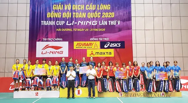 Lần đầu tiên sau 10 năm, cầu lông nữ TPHCM mới giành được HCV đồng đội.