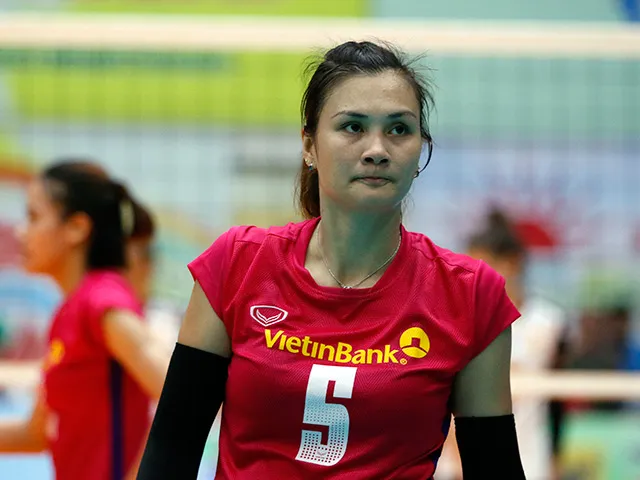 Vòng 2 Giải bóng chuyền VĐQG 2020: Kim Huệ và Đoàn Thị Xuân trở lại đội hình Ngân hàng Công thương ảnh 1