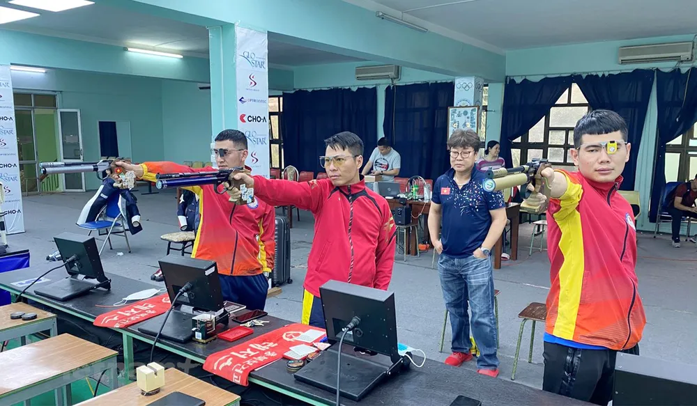 Các tuyển thủ nội dung súng ngắn nam sẽ tranh vé Olympic ở đấu trường World Cup.