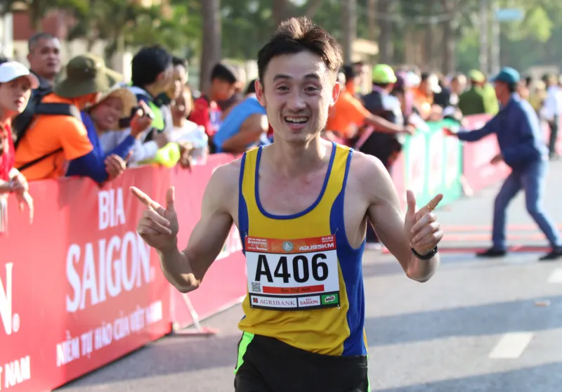 VĐV Bùi Thế Anh sẽ trở lại với đường đua marathon sở trường.
