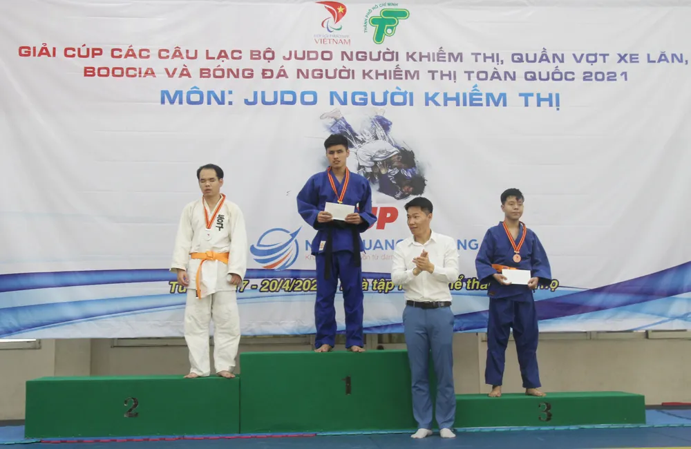 Judo người khiếm thị cần được quan tâm đúng mức ảnh 1