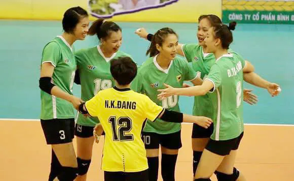 Các cô gái VTV Bình Điền Long An đoạt Cúp Hùng Vương 2021 đầy ngoạn mục.