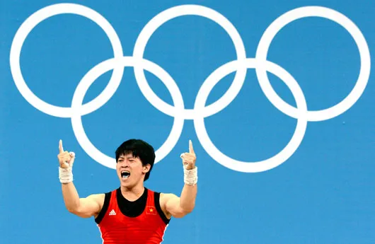 Lực sĩ Trần Lê Quốc Toàn.