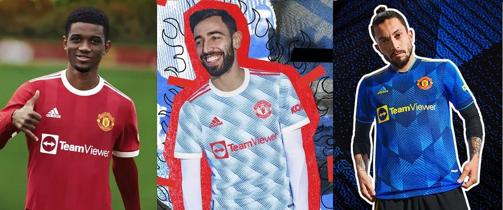 Mẫu áo đấu mới của CLB Man.United.