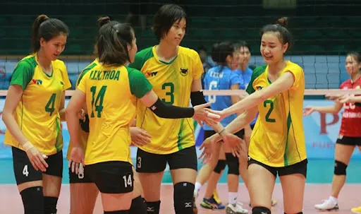 Các VĐV của CLB VTV Bình Điền Long An đã được tiêm vaccine phòng Covid-19.