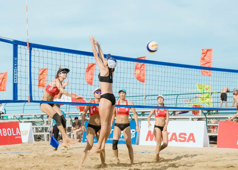 Môn bóng chuyền bãi biển trong khuôn khổ ABG.