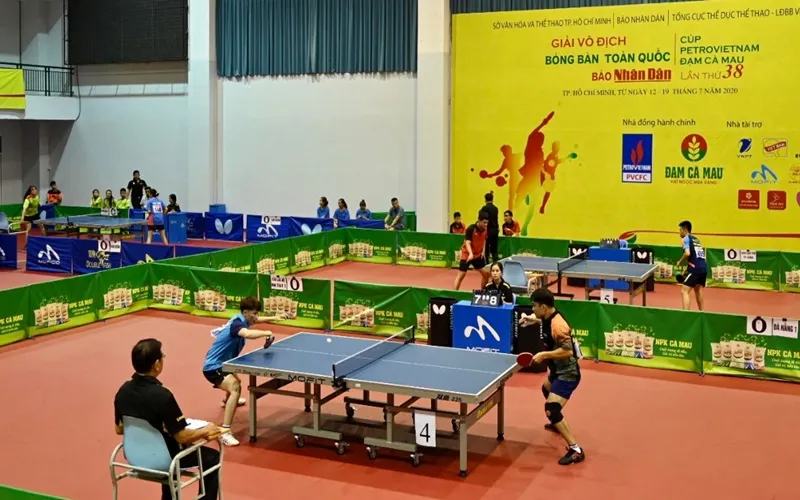 Giải bóng bàn quốc gia năm nay có thể không đón khán giả vào xem.