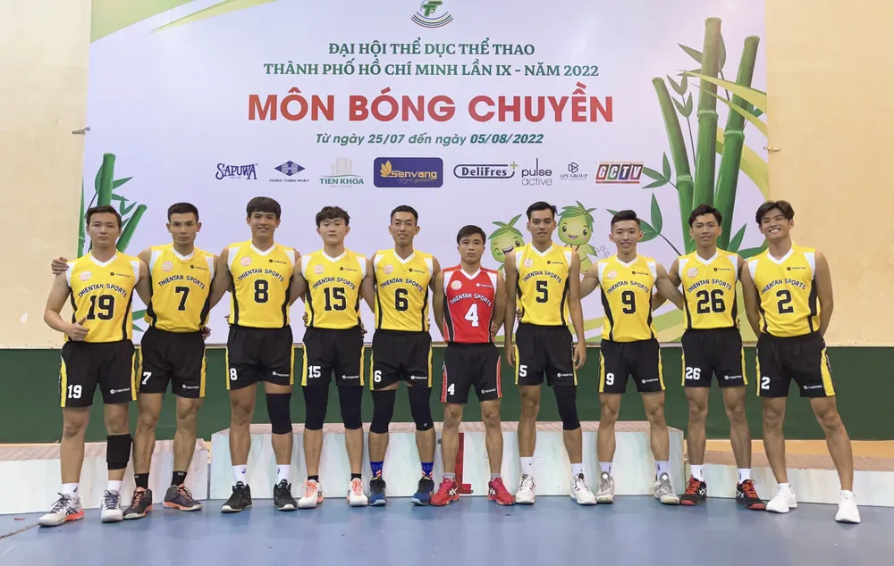 Đội chủ giải Thiên Tân được đánh giá rất cao tại giải năm nay. Ảnh: Hồ Vũ