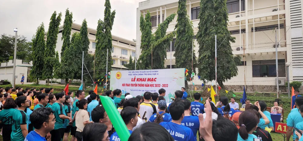 Hội thao truyền thống Học viện Chính trị Khu vực II: Khoẻ để học tập và cống hiến! ảnh 2