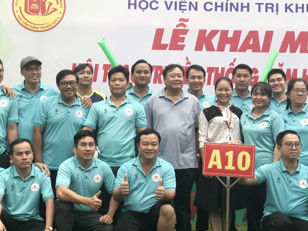 Hội thao truyền thống Học viện Chính trị Khu vực II: Khoẻ để học tập và cống hiến! ảnh 3