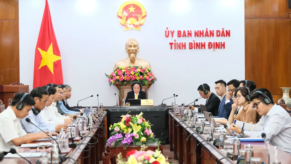 Toàn cảnh Hội thảo tại điểm cầu Bình Định 