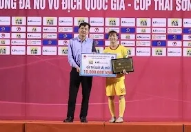 Đội nữ TPHCM I bảo vệ thành công ngôi VĐQG ảnh 1