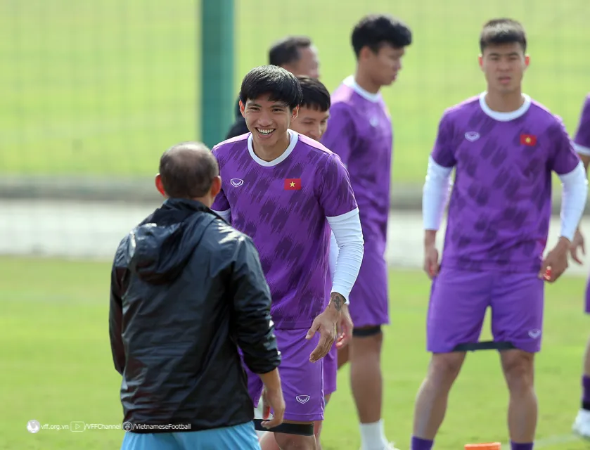 Thầy trò đội tuyển hướng đến mục tiêu giành ngôi đầu bảng B