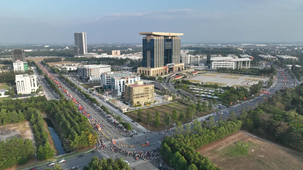 Thành phố mới Bình Dương, điểm hẹn quen thuộc của nhiều giải Việt đã, đua xe đạp trong thời gian qua