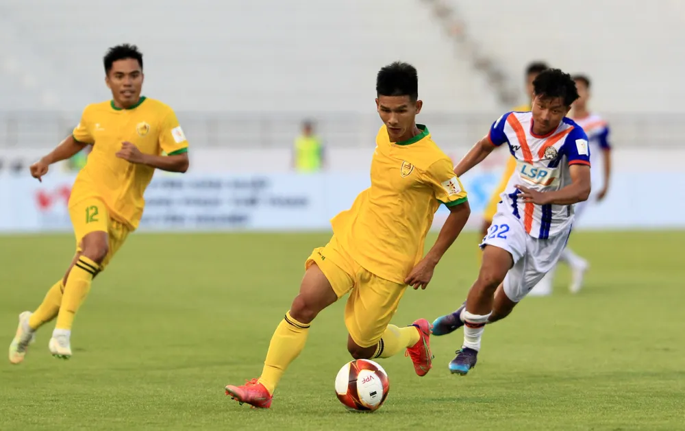 BR-VT và Quảng Nam chia điểm. ÀNH: DŨNG PHƯƠNG