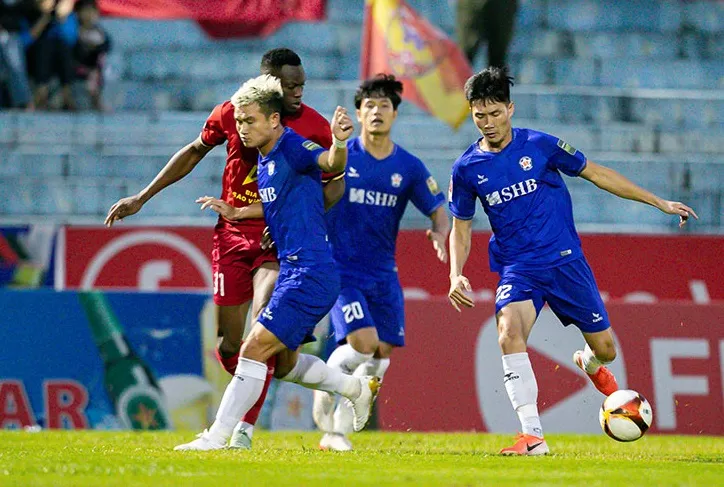 Đà Nẵng hiện đang ở cuối bảng xếp hạng