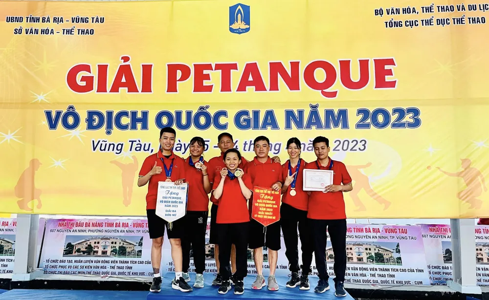 Các VC9V Bi sắt của Bình Dương tham dự giải VĐQG 2023