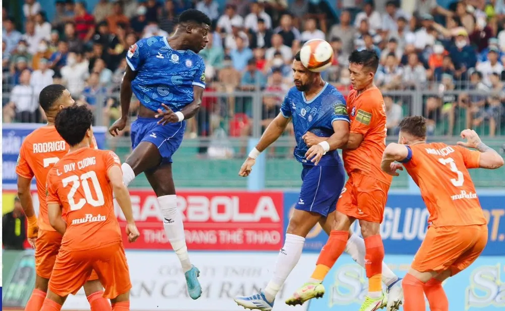 Đà Nẵng tiếp tục kéo dài sự thất vọng qua 7 vòng đấu. Ảnh: KHFC