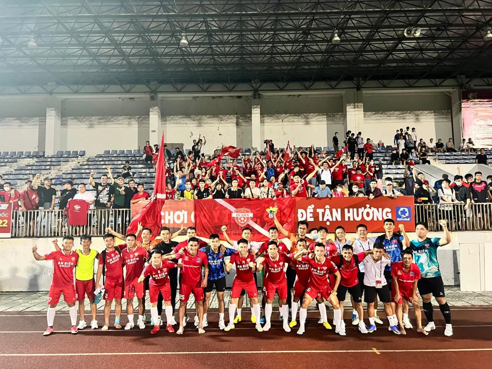 An Biên FC, đội bóng được đánh giá sẽ là ứng viên cho chức vô địch tại giải Tứ hùng tranh Cúp Hóa Cảnh 2023
