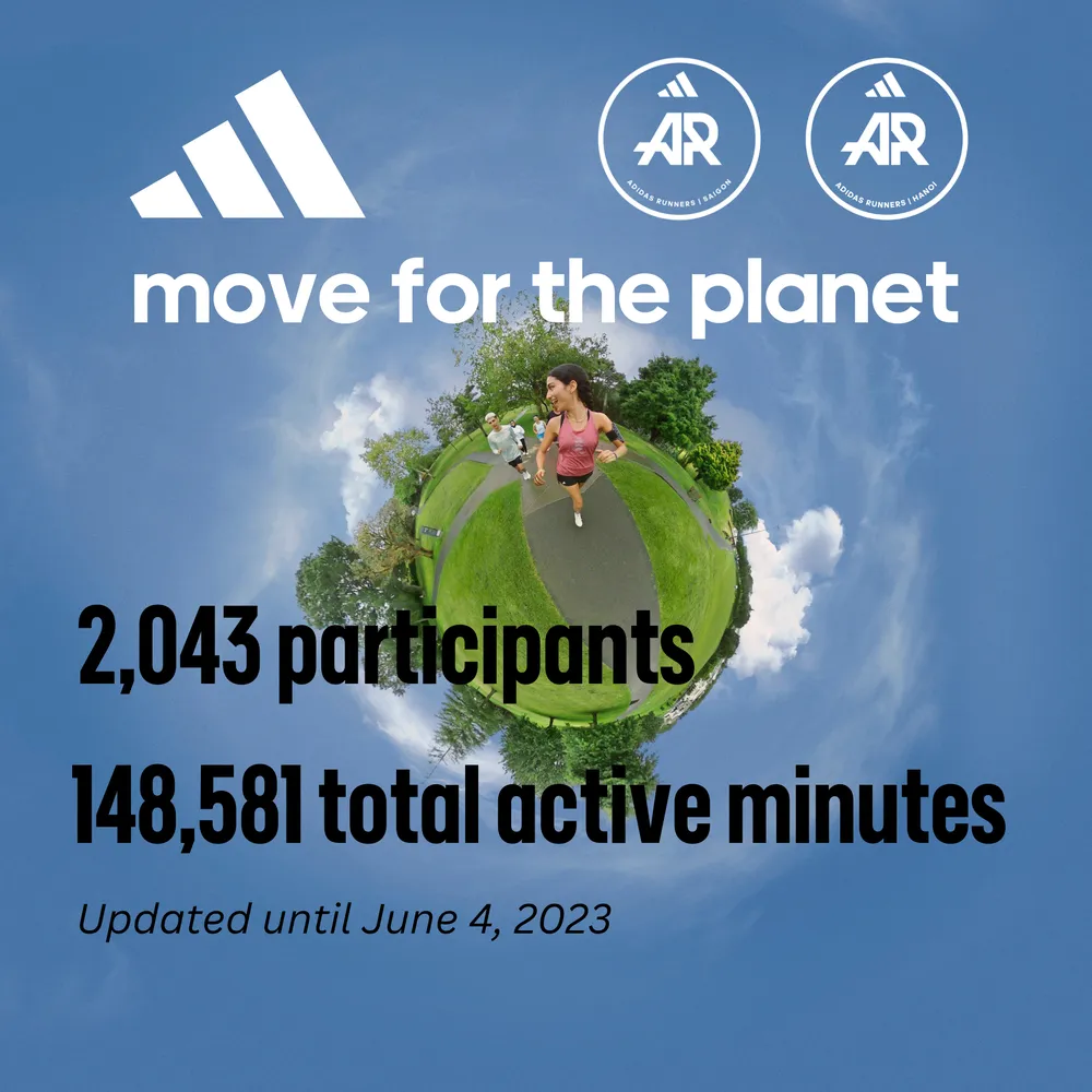 Tại Việt Nam, chiến dịch cho đến thời điểm hiện tại đã thu hút 2.043 người tham dự với tổng thời gian 148.581 phút.