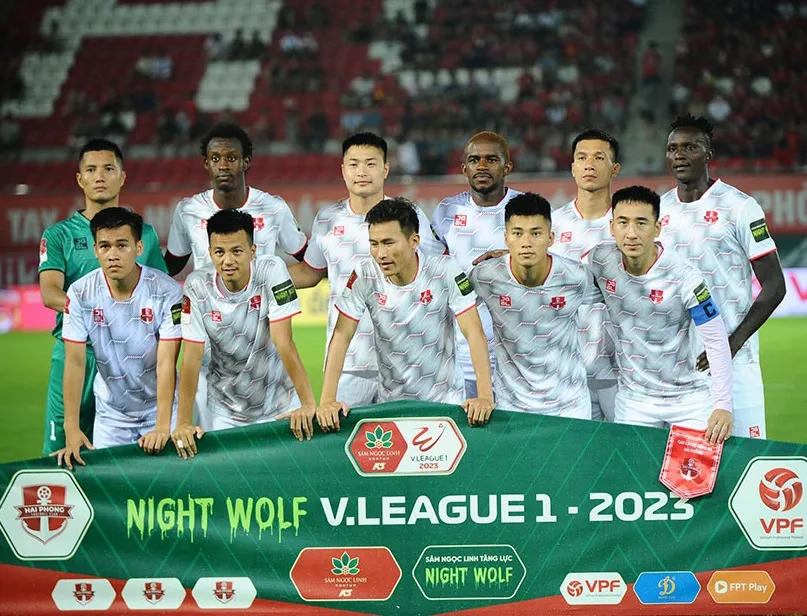 CLB Hải Phòng đoạt giải CLB xuất sắc nhất tháng 6