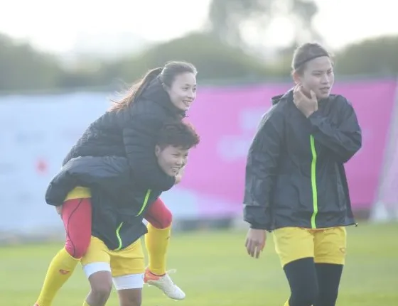 Các cầu thủ thi đấu ở trận gặp Mỹ chủ yếu tập nhẹ, thả lỏng