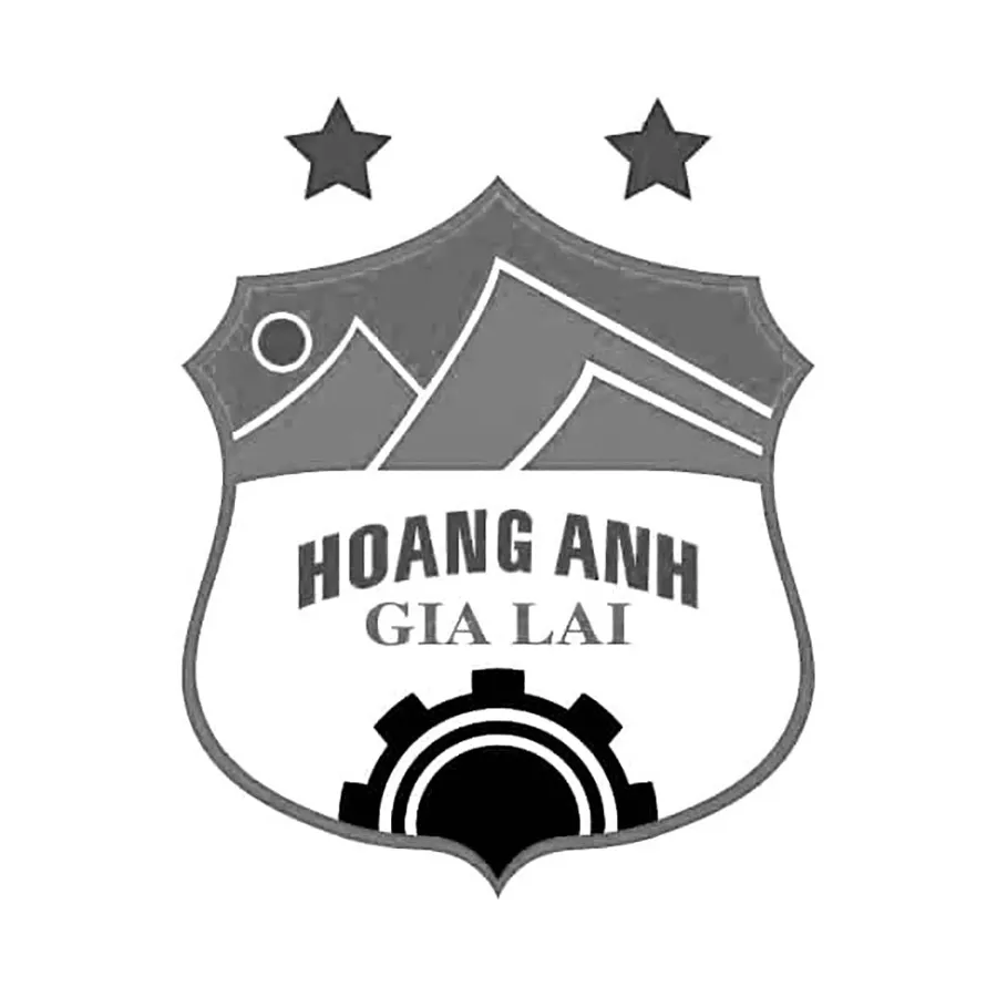 Logo của CLB HA.GL trên fanpage được chuyển sang màu đen trắng từ tối 12-8