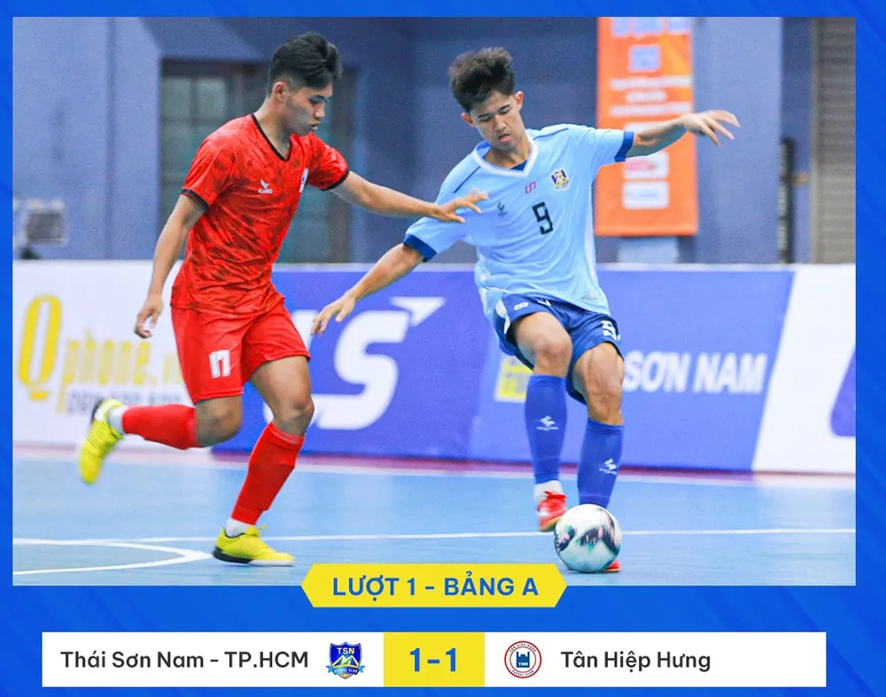 Thái Sơn Nam bị Tân Hiệp Hưng cầm hòa ở ngày ra quân