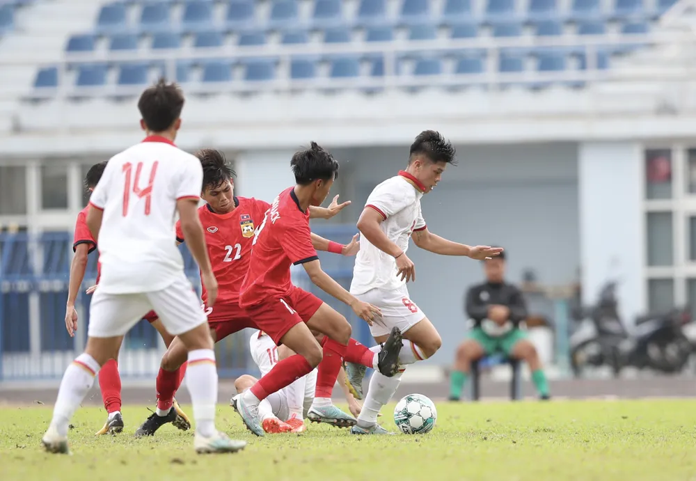 U23 Việt Nam rộng cửa vào bán kết sau trận thắng cách biệt 4-1