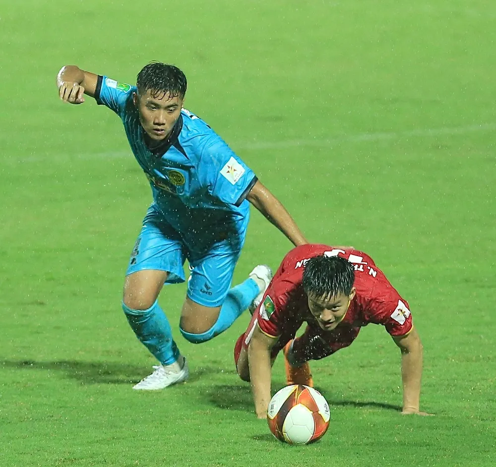 Hòa Bình liệu có kịp giành trận thắng đầu tiên ở lượt trận thứ 3? Ảnh: HBFC