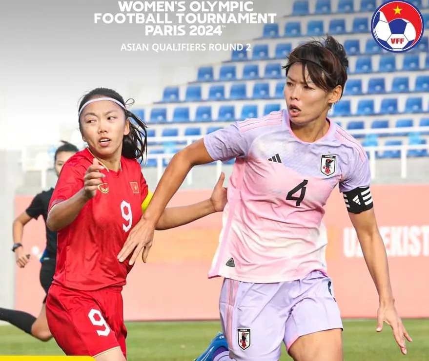 Huỳnh Như và các đồng đội không thể gây bất ngờ trước Nhật Bản