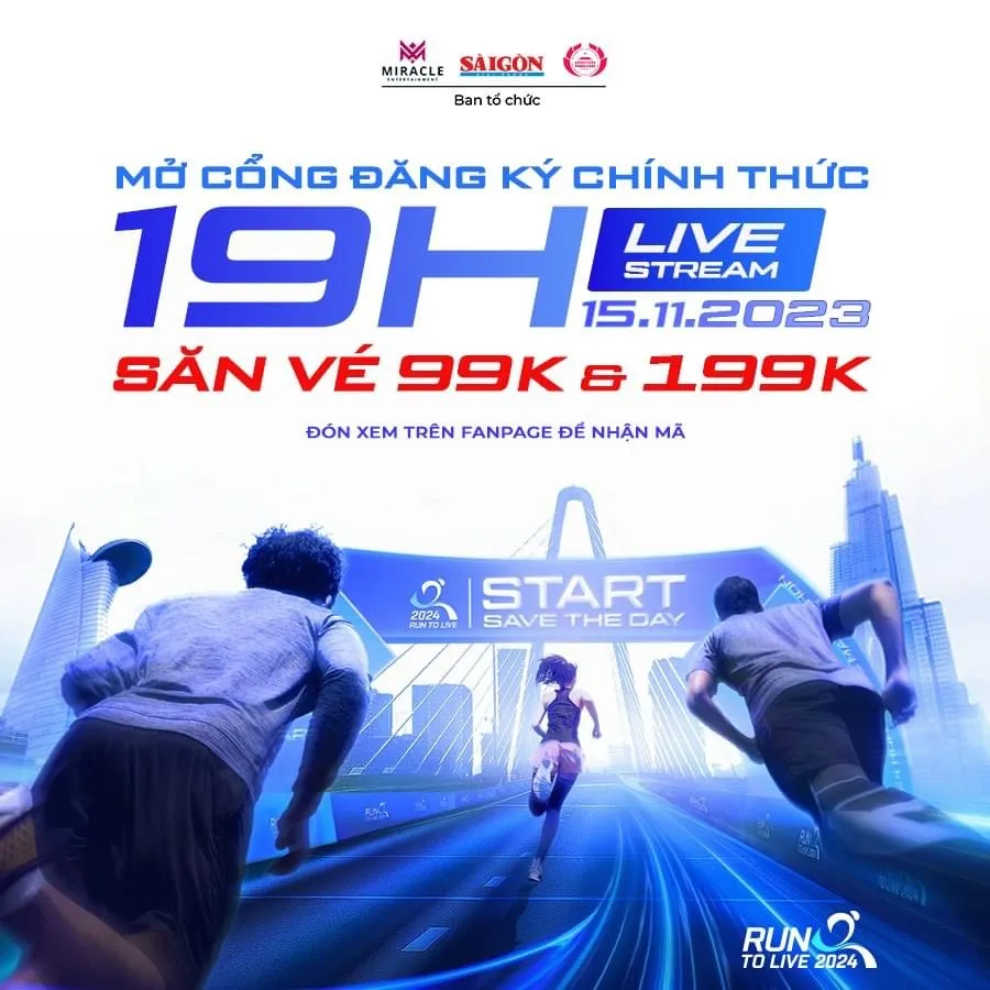 Cổng đăng ký tham gia giải đã mở từ 19 giờ hôm nay 15-11