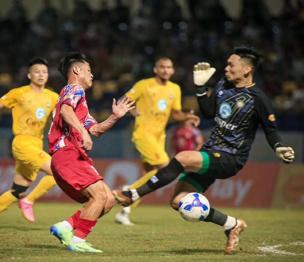 CLB TPHCM giành chiến thắng bất ngờ trên sân của Thanh Hóa. ẢNH: HCMC FC