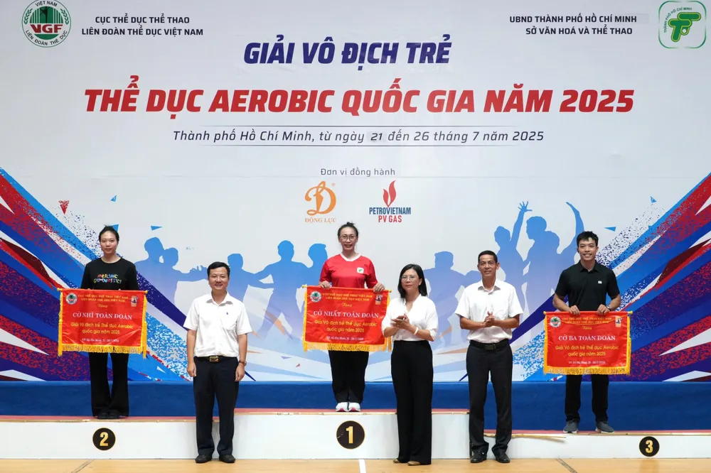 TPHCM đã xuất sắc giành vị trí Nhất toàn đoàn tại giải. Ảnh: TRÚC GIANG.