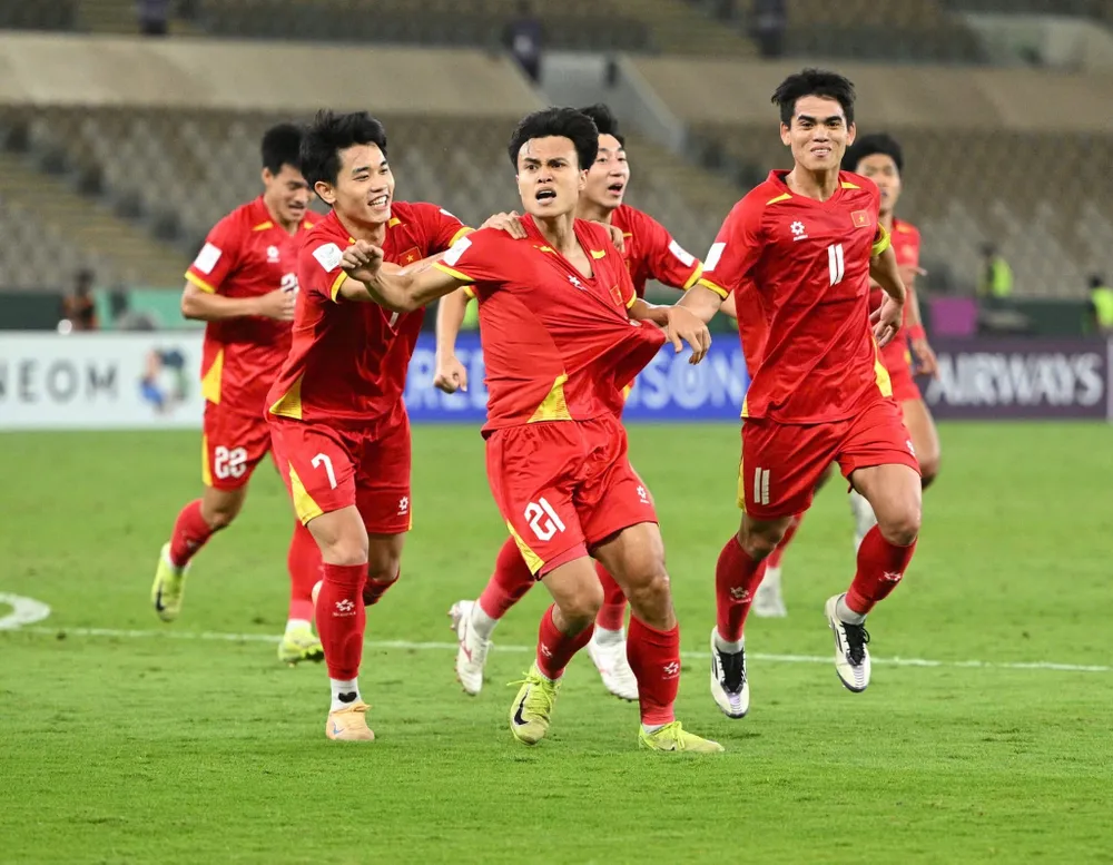Các tuyển thủ U23 Việt Nam tiếp tục tỏa sáng tại vòng chung kết U23 châu Á 2026.