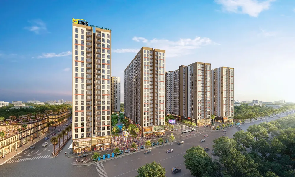 Bcons Central Park được thiết kế theo định hướng căn hộ ‘chuẩn xanh’ giữa lòng Đồng Nai.