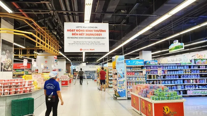 Đóng cửa đại siêu thị ở Hà Nội, Lotte Mart khẳng định nằm trong kế hoạch kinh doanh ảnh 1