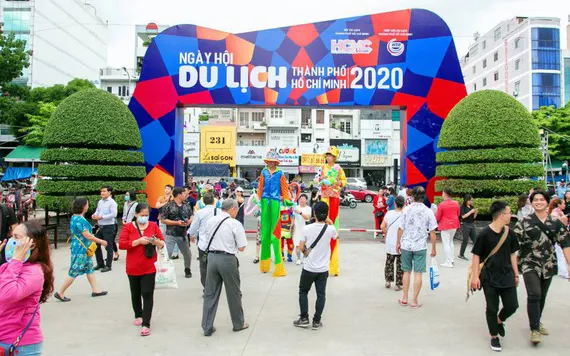 Quang cảnh Ngày hội Du lịch năm 2020.