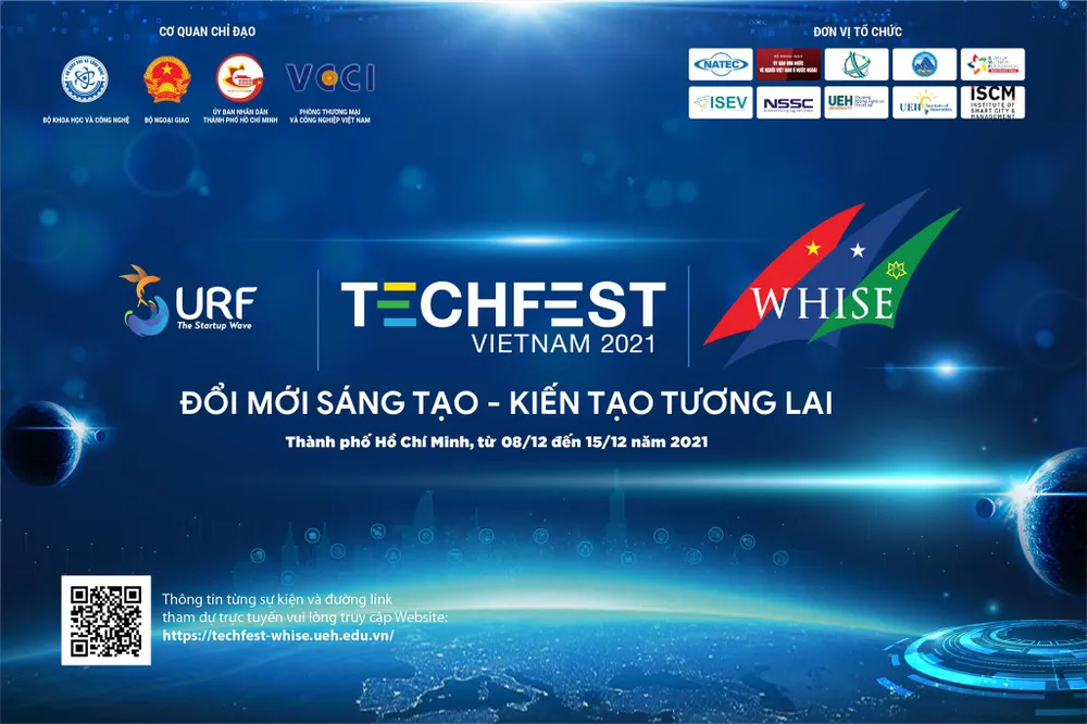 Hơn 20 sự kiện về khởi nghiệp và đổi mới sáng tạo tại TECHFEST - WHISE 2021