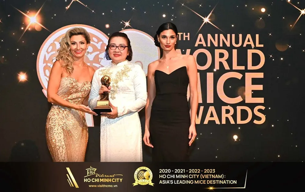 TPHCM lần thứ 4 trở thành 'Điểm đến du lịch MICE hàng đầu châu Á'