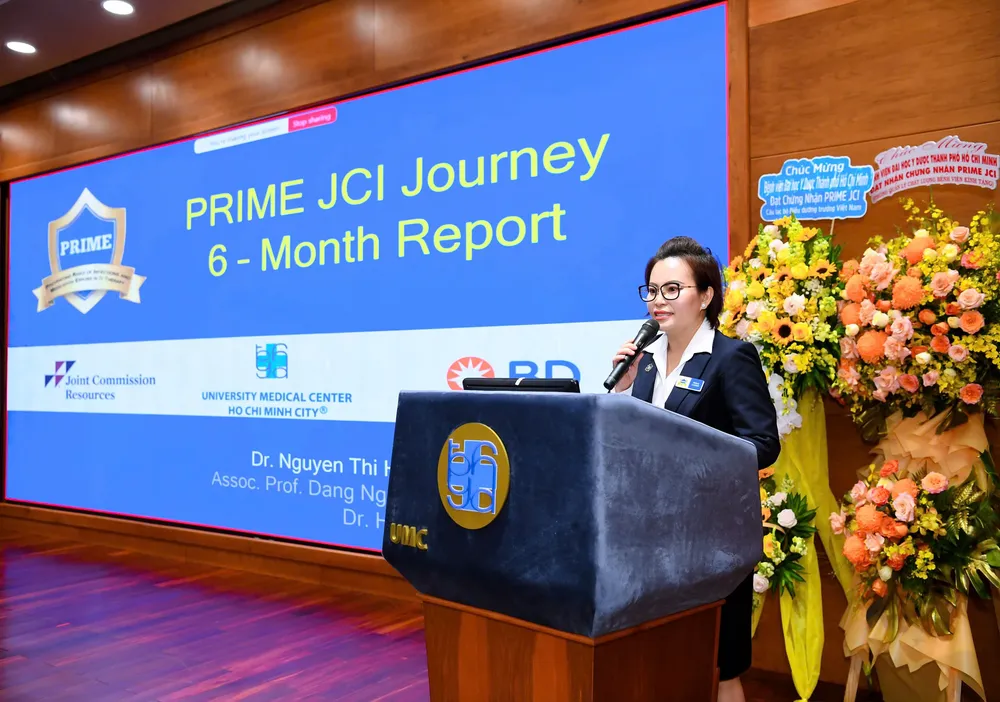 Bệnh viện ĐHYD nhận chứng nhận PRIME JCI