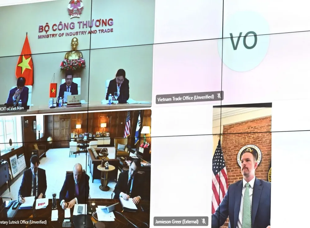 Việt Nam đàm phán trực tuyến về thuế đối ứng với Hoa Kỳ