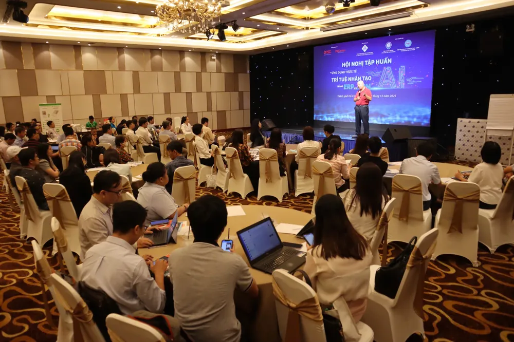 Doanh nghiệp tham gia hội nghị. Ảnh: BTC